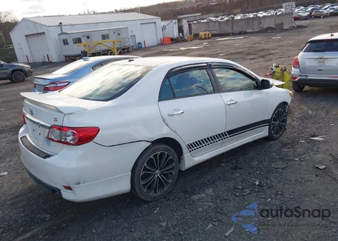 2012 Toyota Corolla S from USA, damaged, VIN 2T1BU4EE2CC846892